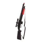Jonotoys Politie/Cowboy speelgoed geweer - kind en volwassenen - rollenspel - plastic - 68 cm