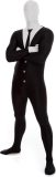 Morphsuits™ Slenderman / Suit - SecondSkin - Verkleedkleding - 185/206