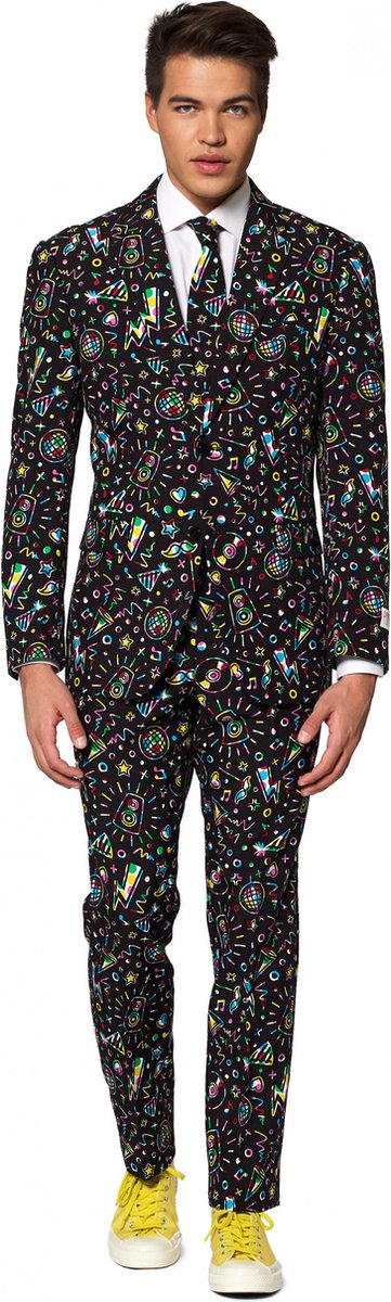 OppoSuits Disco Dude - Heren Carnavals Kostuum - Maat 50