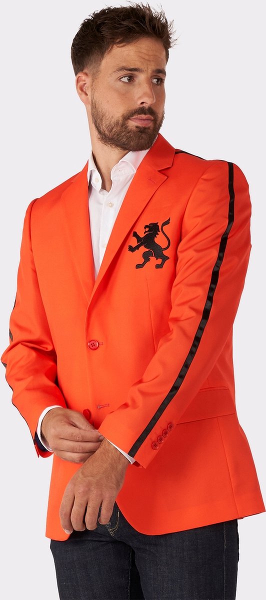 OppoSuits Holland Hero - Heren Blazer - Oranje Koningsdag Nederland Jasje - Maat EU 62