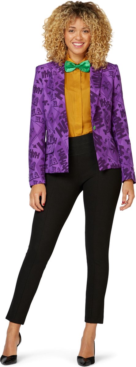 OppoSuits - The Joker™ Blazer - Dames Carnavals Jasje - Maat 38