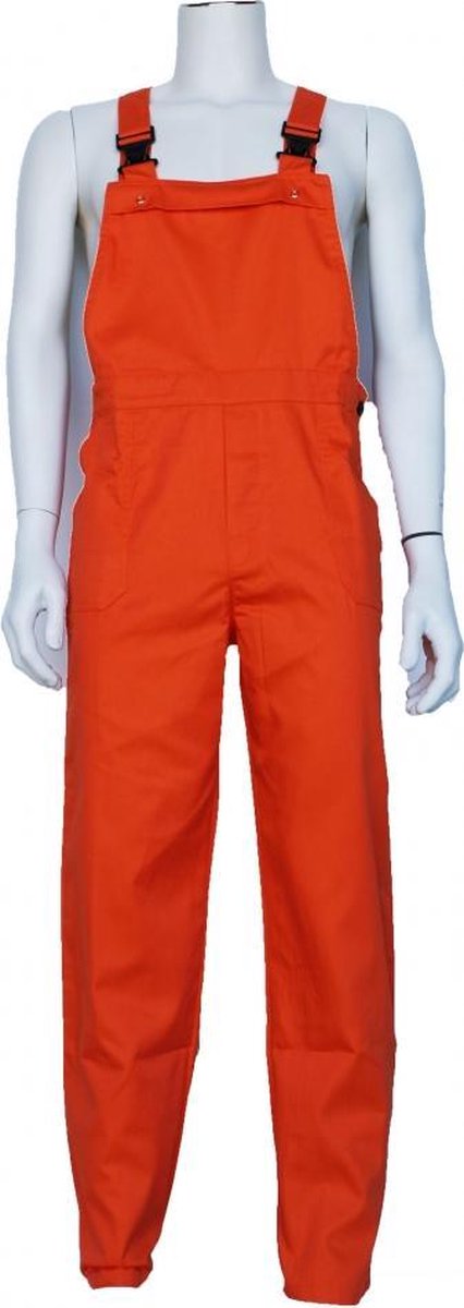 Top Rock Tuinoverall volw TB6535-009 poly/katoen - Oranje - 62