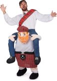 Vegaoo - Man op de rug van een Schot kostuum voor volwassenen