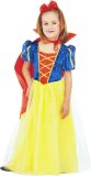 Widmann - Sneeuwwitje Kostuum - Wondermooi Sneeuwwitje - Meisje - Blauw, Rood, Geel - Maat 116 - Carnavalskleding - Verkleedkleding