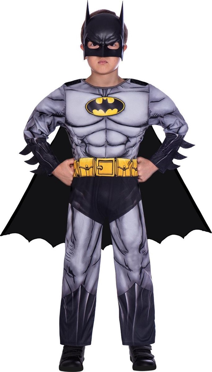 Batman Pak Kind - Classic Batman - Verkleedkleren Jongens - Maat 116