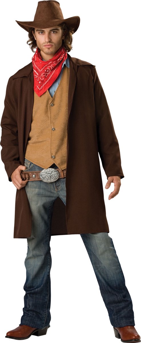 Cowboy kostuum voor heren - Premium - Verkleedkleding - Medium