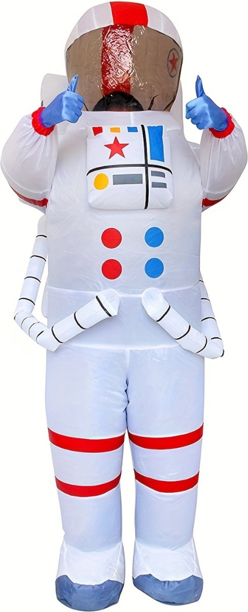 Livano Halloween Outfit - Halloween Kostuum - Pak - Opblaasbaar Kostuum - Costume - Carnaval - Astronaut - 150-170cm