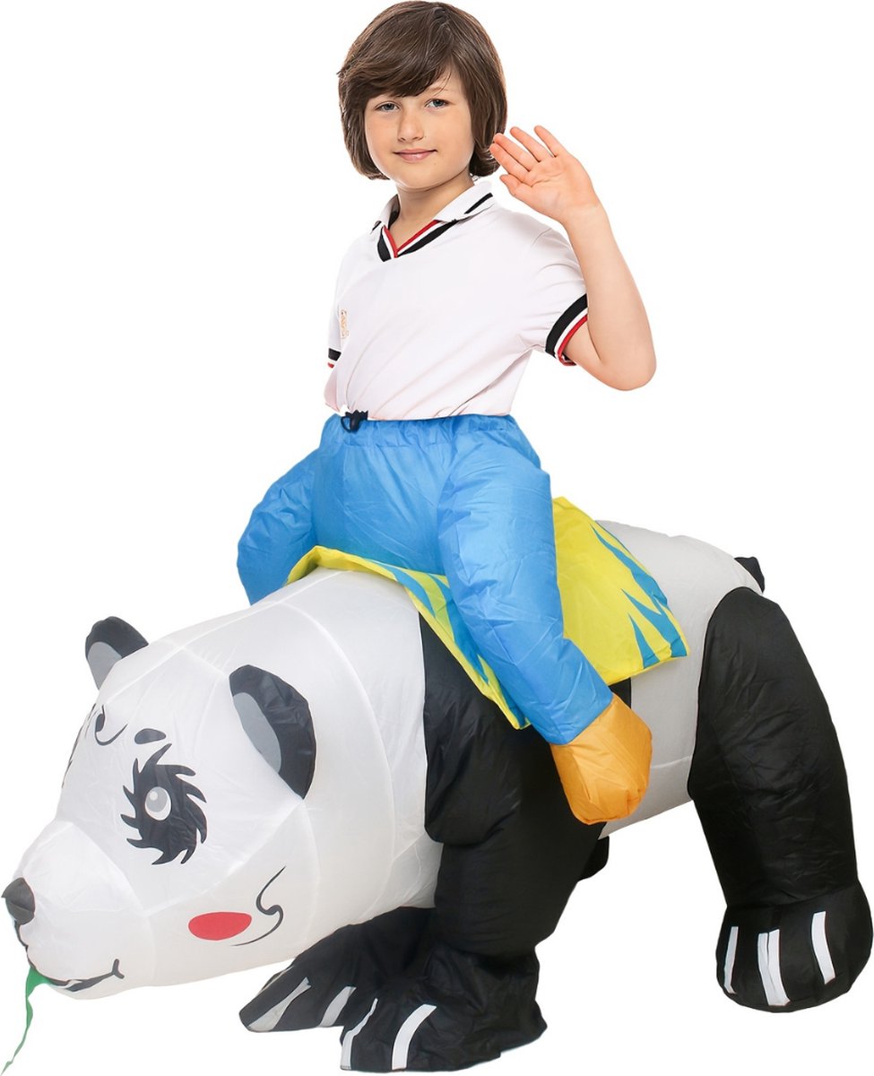 Livano Halloween Outfit - Halloween Kostuum - Pak - Opblaasbaar Kostuum - Costume - Carnaval - Kinderen - Panda