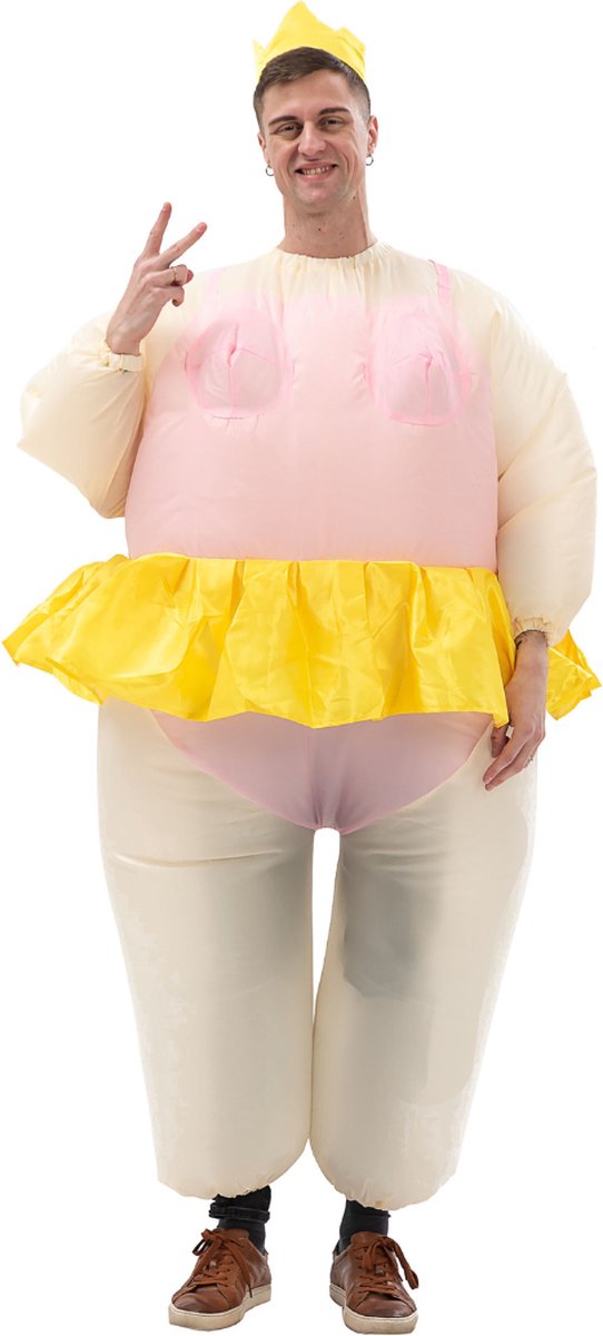 Livano Halloween Outfit - Halloween Kostuum - Pak - Opblaasbaar Kostuum - Costume - Carnaval - Volwassenen - Ballerina