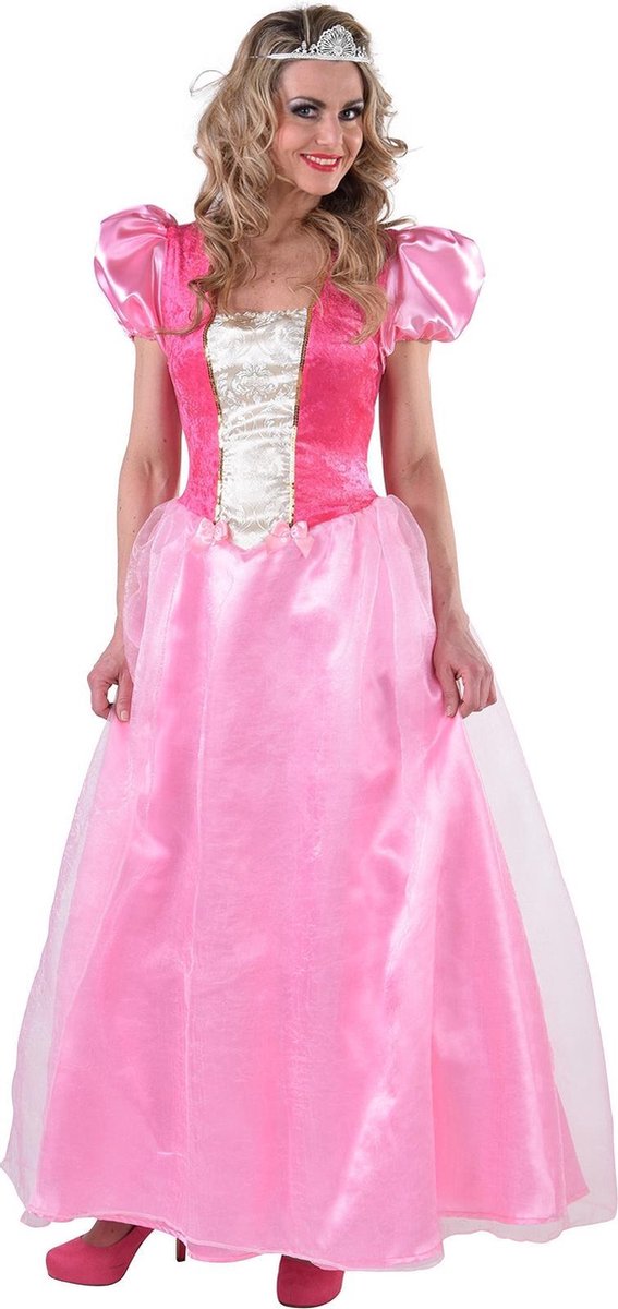 Magic Design Jurk Prinses Dames Polyester Roze Maat S