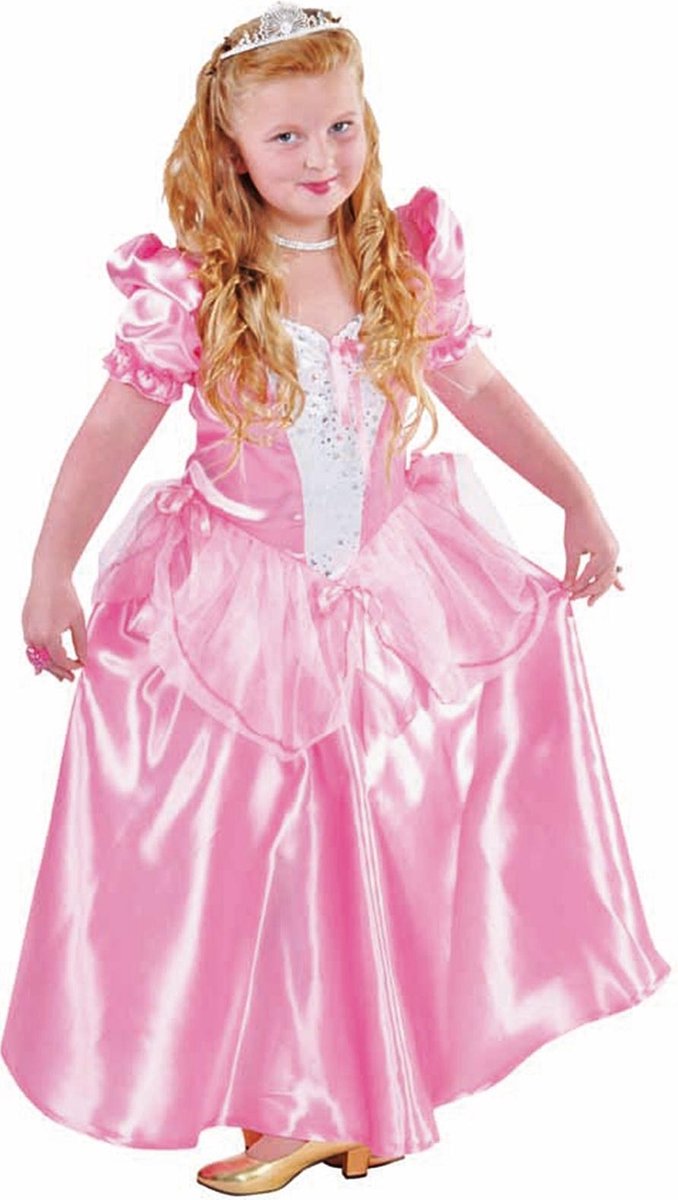 Magic Design Prinsessenjurk Meisjes Polyester Roze Maat 152