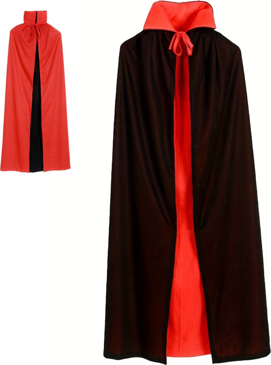 Nivard Halloween Kostuum - Halloween Outfit - Volwassenen - Vampier - Dracula - Cape - Costume - Carnaval - Carnavalskleding - Dames & Heren