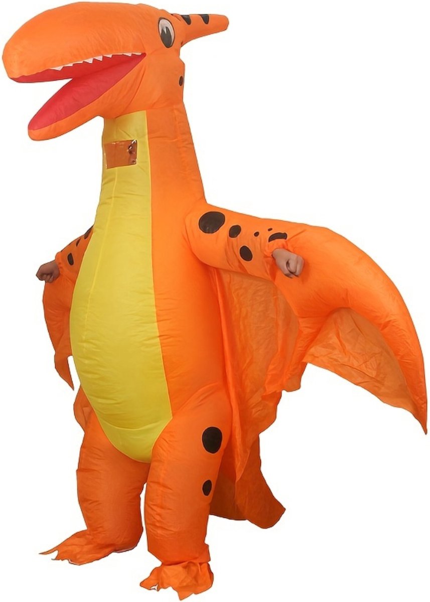 Nivard Halloween Outfit - Halloween Kostuum - Pak - Opblaasbaar Kostuum - Costume - Carnaval - Volwassenen - Dinosaurus - Carnavalskleding - Dames & Heren