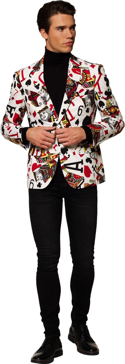 OppoSuits - King of Clubs - Heren Carnavals Blazer - Maat 56