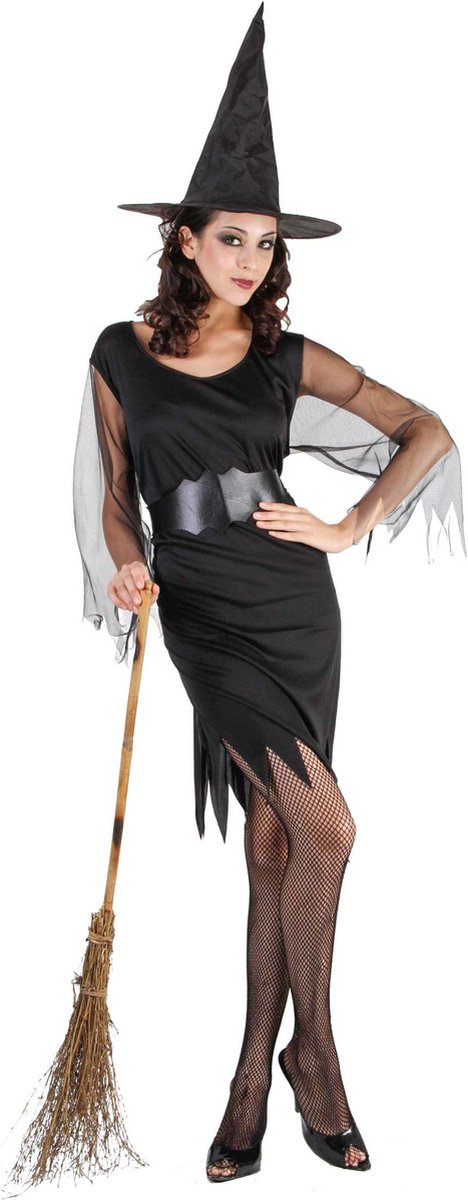 Verkleedpak heks voor dames Halloween kleding - Verkleedkleding - One size