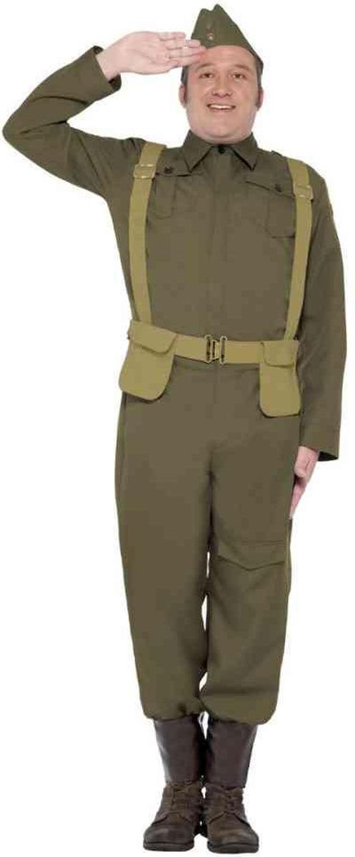 WW2 Home Guard leger kostuum - Maatkeuze: Maat XL