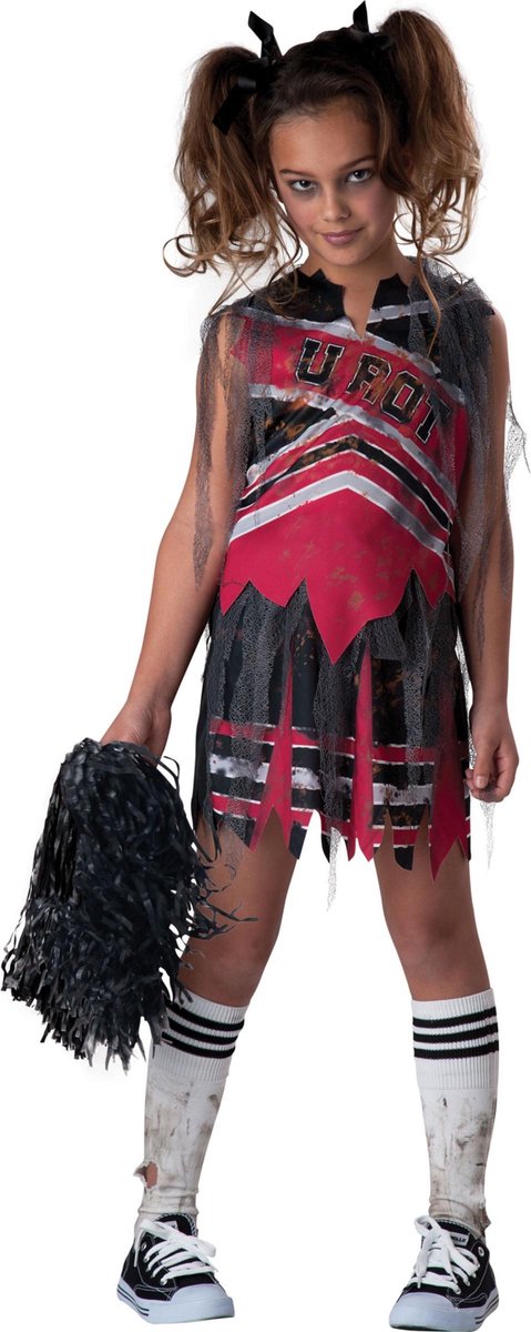 Zombie cheerleader kostuum voor meisjes Halloween - Verkleedkleding - 122/128