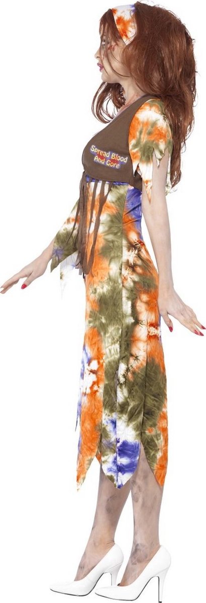 Zombie hippie Halloween kostuum voor dames - Verkleedkleding - Large