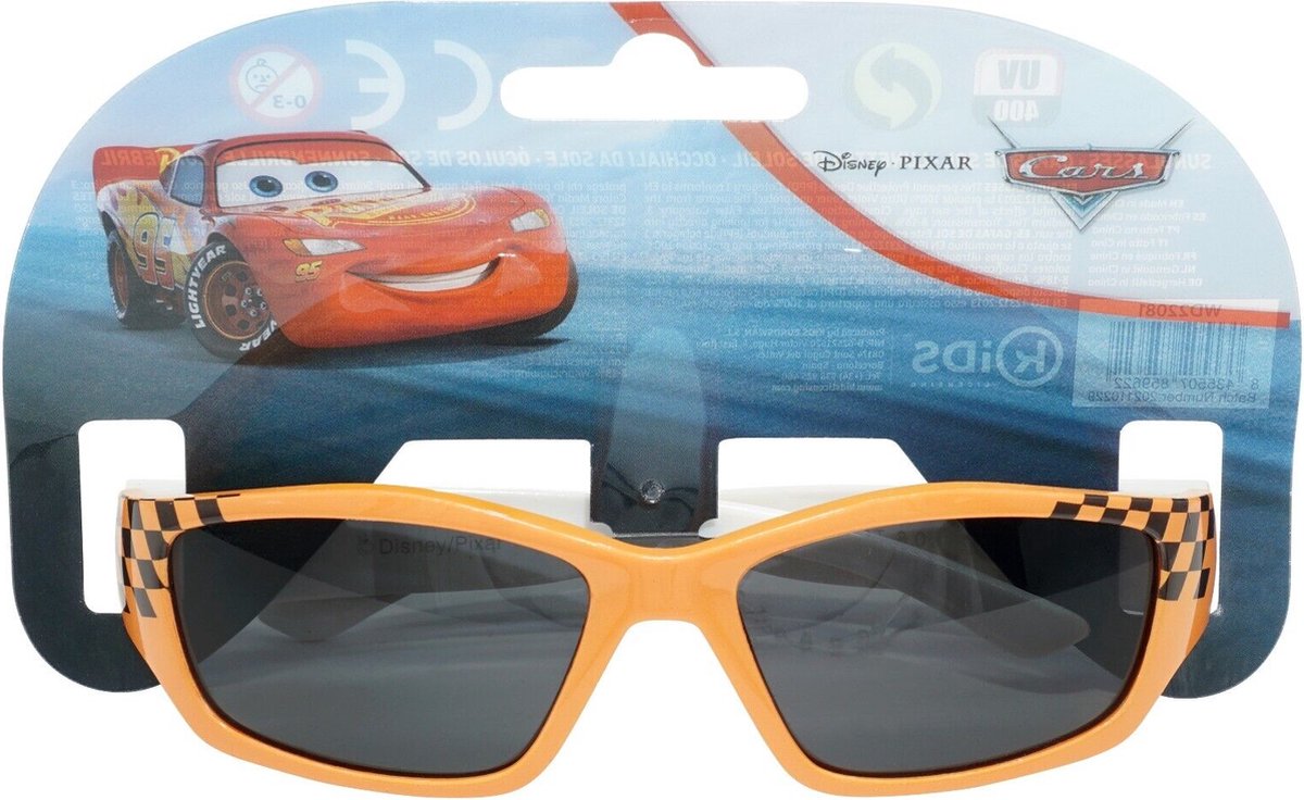 Disney Cars Kinder Zonnebril - Geel