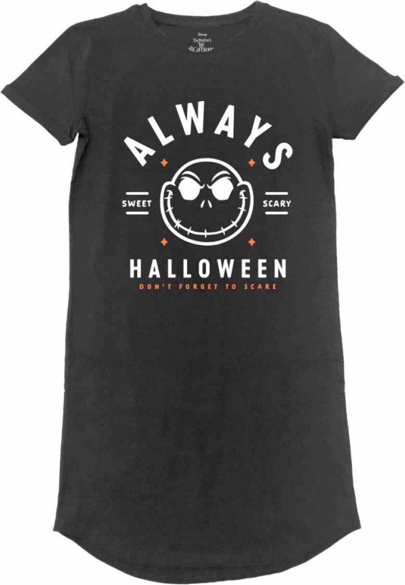 Disney The Nightmare Before Christmas - Always Halloween Short dress - 2XL - Zwart