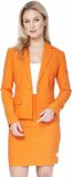 OppoSuits Foxy Orange - Vrouwen Kostuum - Oranje - Koningsdag - Maat 34