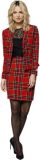 OppoSuits Lumberjackie - Vrouwen Kostuum - Rood - Kerst - Maat 42