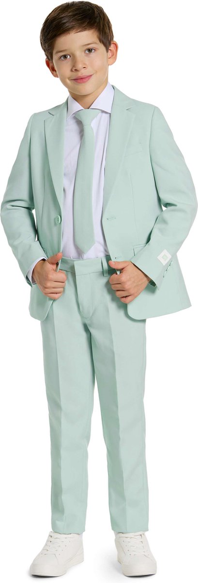 OppoSuits Magic Mint - Jongens Kostuum - Maat 110/116