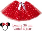 Tutu - minnie mouse kind - 35 cm