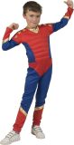 Verkleedpak superheld jumpsuit jongen Super Boy 152