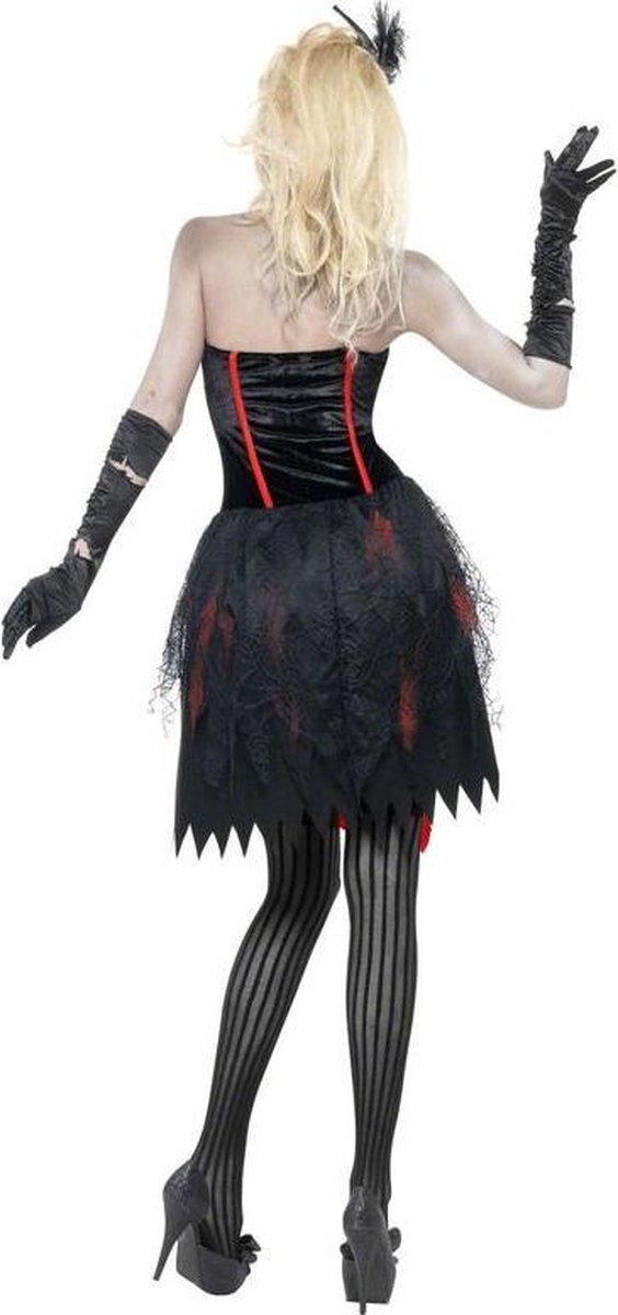 Zombie Kostuum | Sexy Zombie Burlesque | Vrouw | Small | Halloween | Verkleedkleding