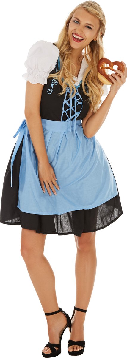 dressforfun - Dameskostuum Dirndl Oktoberfest Madl model 2 XXL - verkleedkleding kostuum halloween verkleden feestkleding carnavalskleding carnaval feestkledij partykleding - 304619