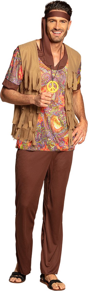 Boland - Kostuum Willow man (54/56) - Volwassenen - Hippie - 60's & 70's - Hippie & Flower Power