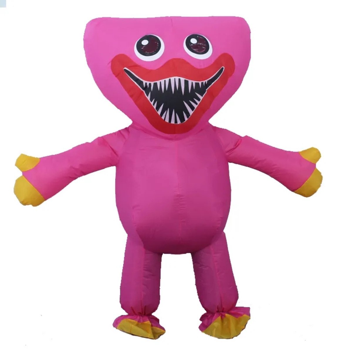 Bovista Dino Pak - Kostuum - Opblaasbaar - Minous Het Roze Monster - Opblaas - Halloween - Carnavalskleding - Voor Volwassenen 150-190cm