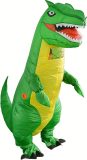 Bovista Halloween Outfit - Halloween Kostuum - Pak - Opblaasbaar Kostuum - Costume - Carnaval - Volwassenen - Dinosaurus