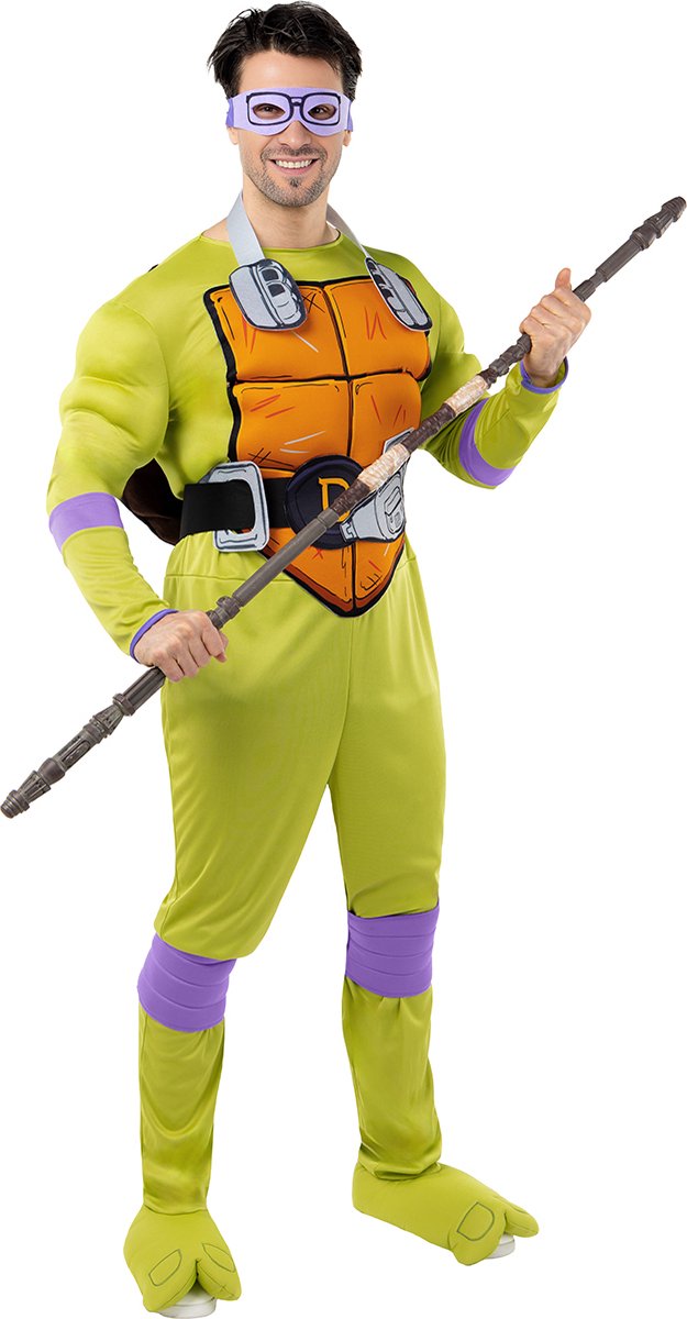 FUNIDELIA Donatello Kostuum voor mannen- De Ninja Turtles - Maat: S