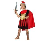 Gladiator romeinse soldaten kostuum jongens - carnavalskleding 116 (5-6 jaar) -