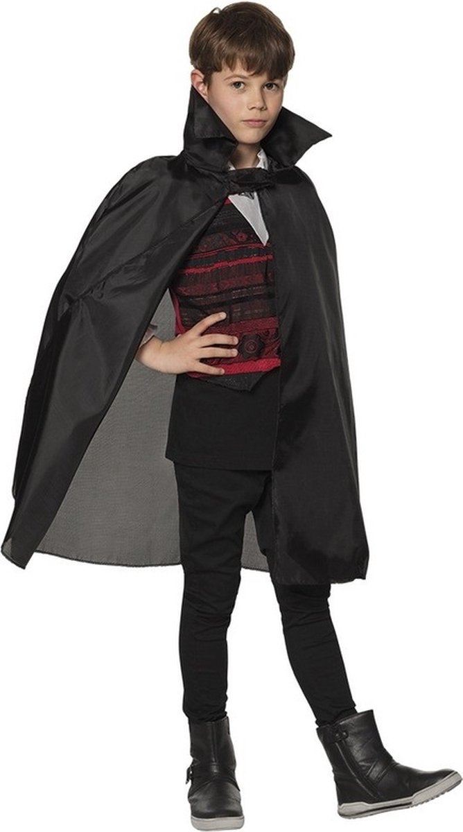 Halloween dracula cape voor kinderen