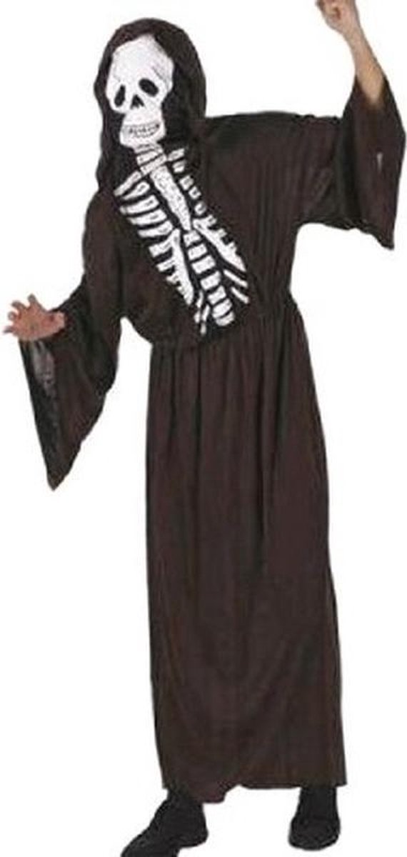 Halloween kostuum skelet voor heren - Verkleedkleding - Medium