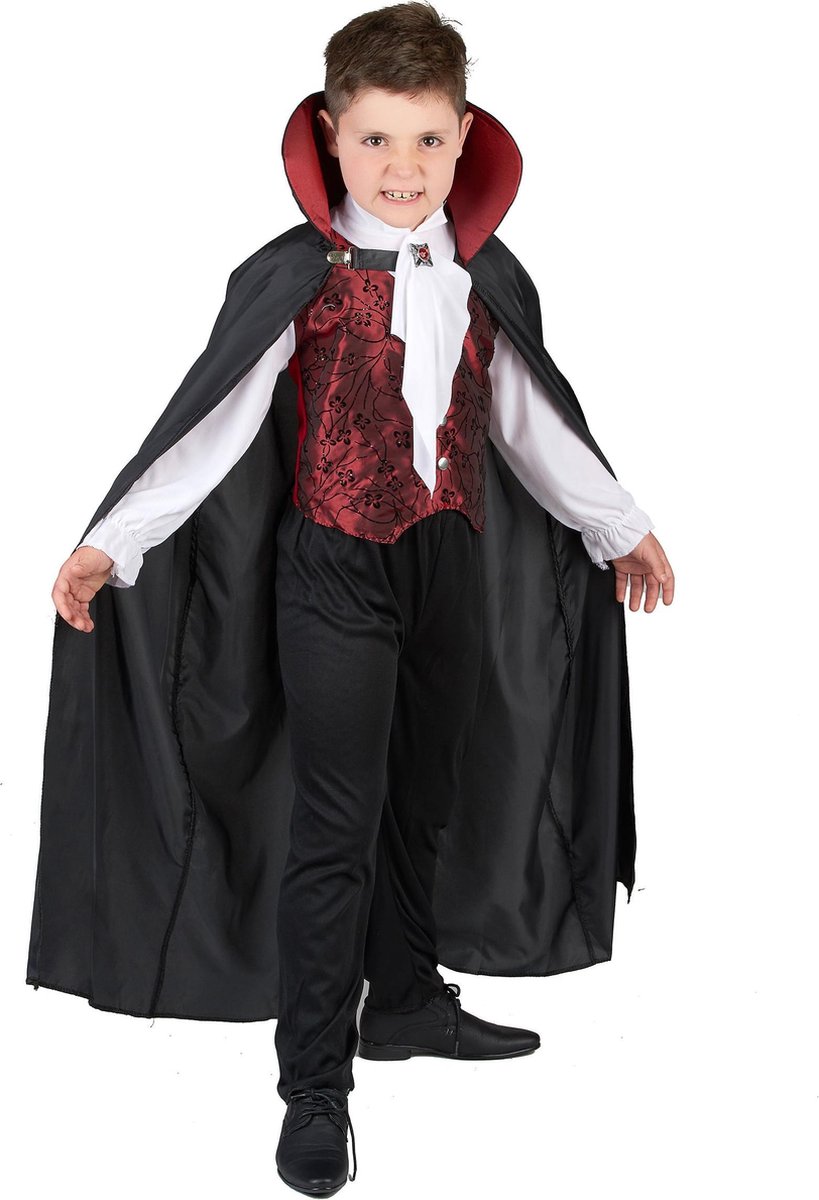 Halloween vampier kostuum voor jongens - Verkleedkleding - 122/134