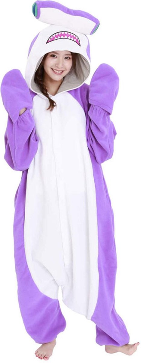 Hamerhaai Onesie Pak Kostuum Outfit Huispak Jumpsuit Verkleedpak - Premium Verkleedkleding - Halloween & Carnaval - SAZAC - Kinderen & Volwassenen - Onesize (155-180 cm)