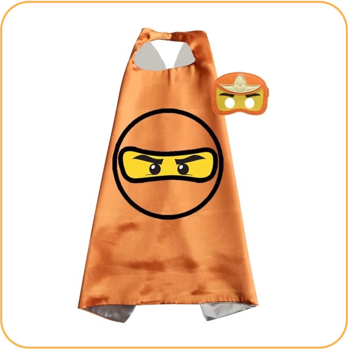 Jobber - Ninjago - Cape - Masker - Verkleedkleding kinderen - Carnaval