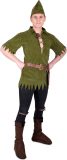 Karnival Costumes Jager Kostuum Heren Carnavalskleding Heren Carnaval - Polyester - Maat L - 4-Delig Tuniek/Hoed/Riem/Laarscovers