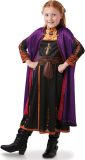 Klassiek Anna Frozen 2™ kostuum voor meisjes - Verkleedkleding - 7/8 jaar