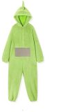 KrijgHonger - Teletubbie Kostuum Kinderen - Groen - 140 (135-145cm) - Teletubbie Dipsy - Teletubbie pyjama - Carnavalskleding - Teletubbies - Verkleedkleding - Onesie