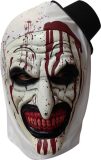 MCBOSON - Verkleedkleding - Halloween Masker - Terrifier masker - Clownsmasker - Killer Clown Masker - Halloween Kostuum - Horror masker - De clown die bloed verspreidt en zielen afsnijdt - Latex - One Size