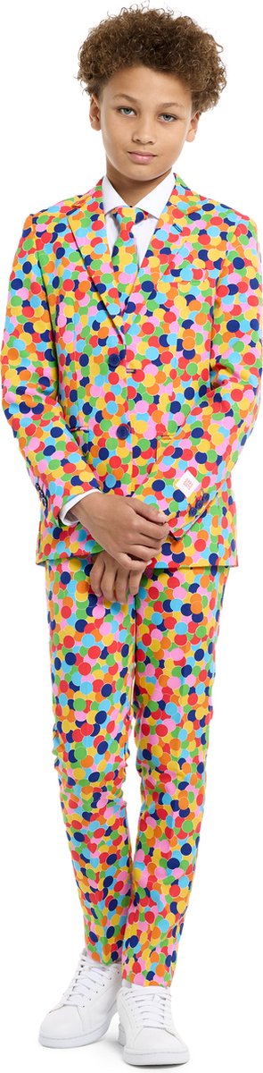 OppoSuits Confetti Pak - Carnaval Kostuum Voor Tieners - Maat: EU146/152