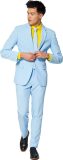 OppoSuits Cool Blue - Mannen Kostuum - Blauw - Maat 46