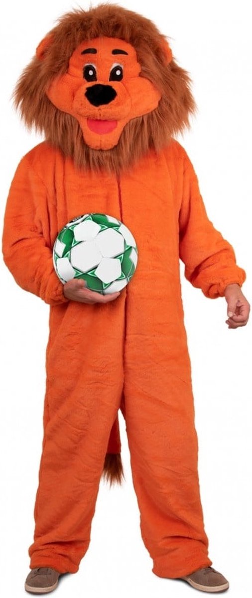 Pluche Mascotte Leeuw Oranje