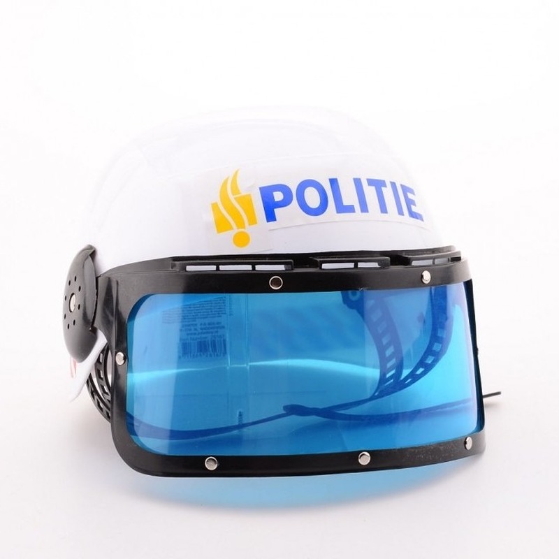 Politie helm verkleed accessoire voor kinderen -