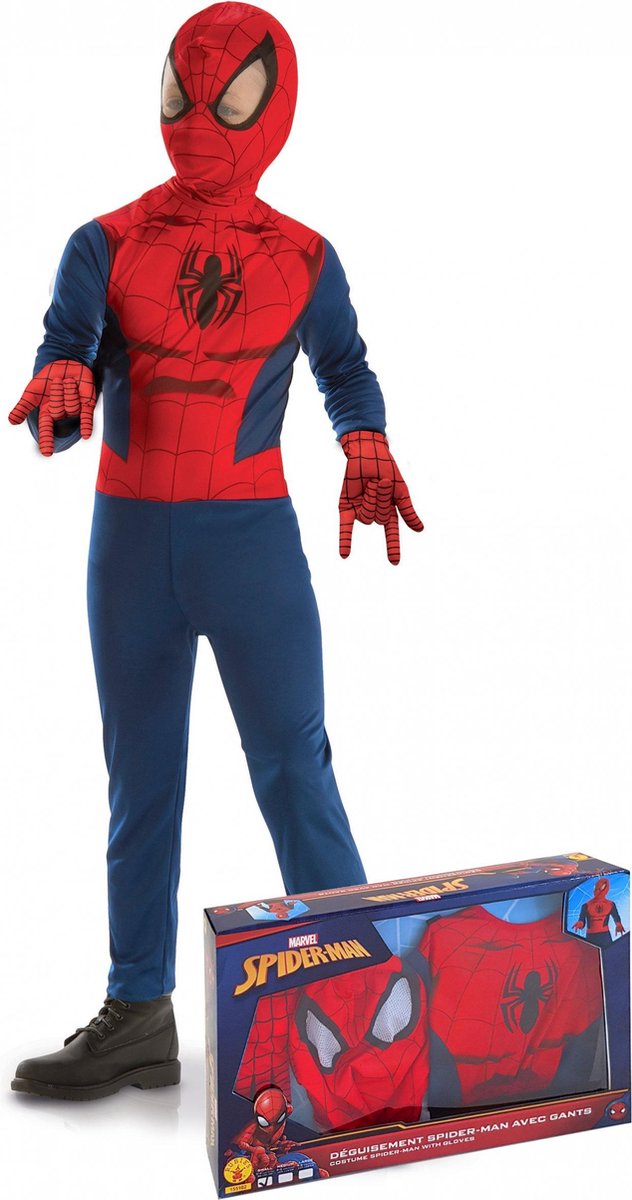 RUBIES FRANCE - Klassiek Spiderman jongenskostuum in cadeauverpakking - 92/104 (3-4 jaar)